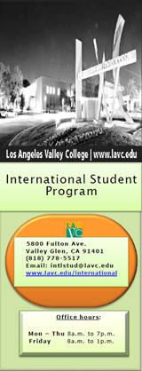 International Student Program Flyer