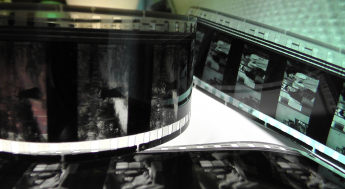 Roll of film negatives