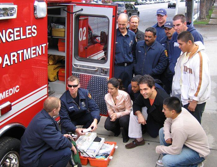 Students of Emergency Medical Technician Program