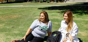 Students at Camous Garden